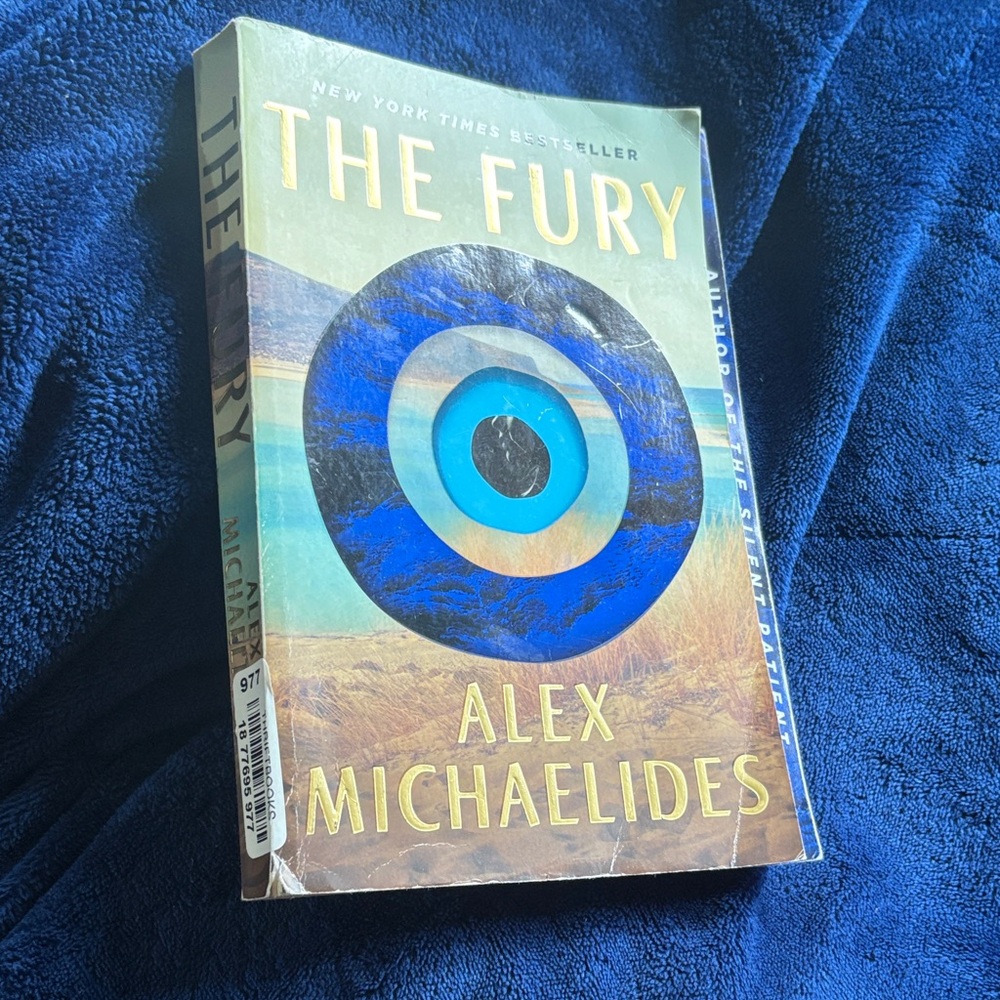 The Fury by Alex Michaelides Book